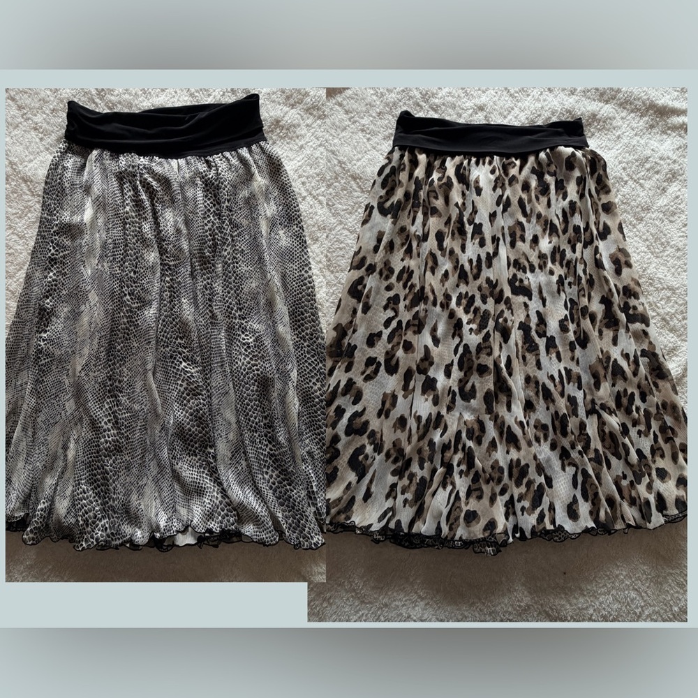 🛍️Reversible Animal Print Women's Skirt